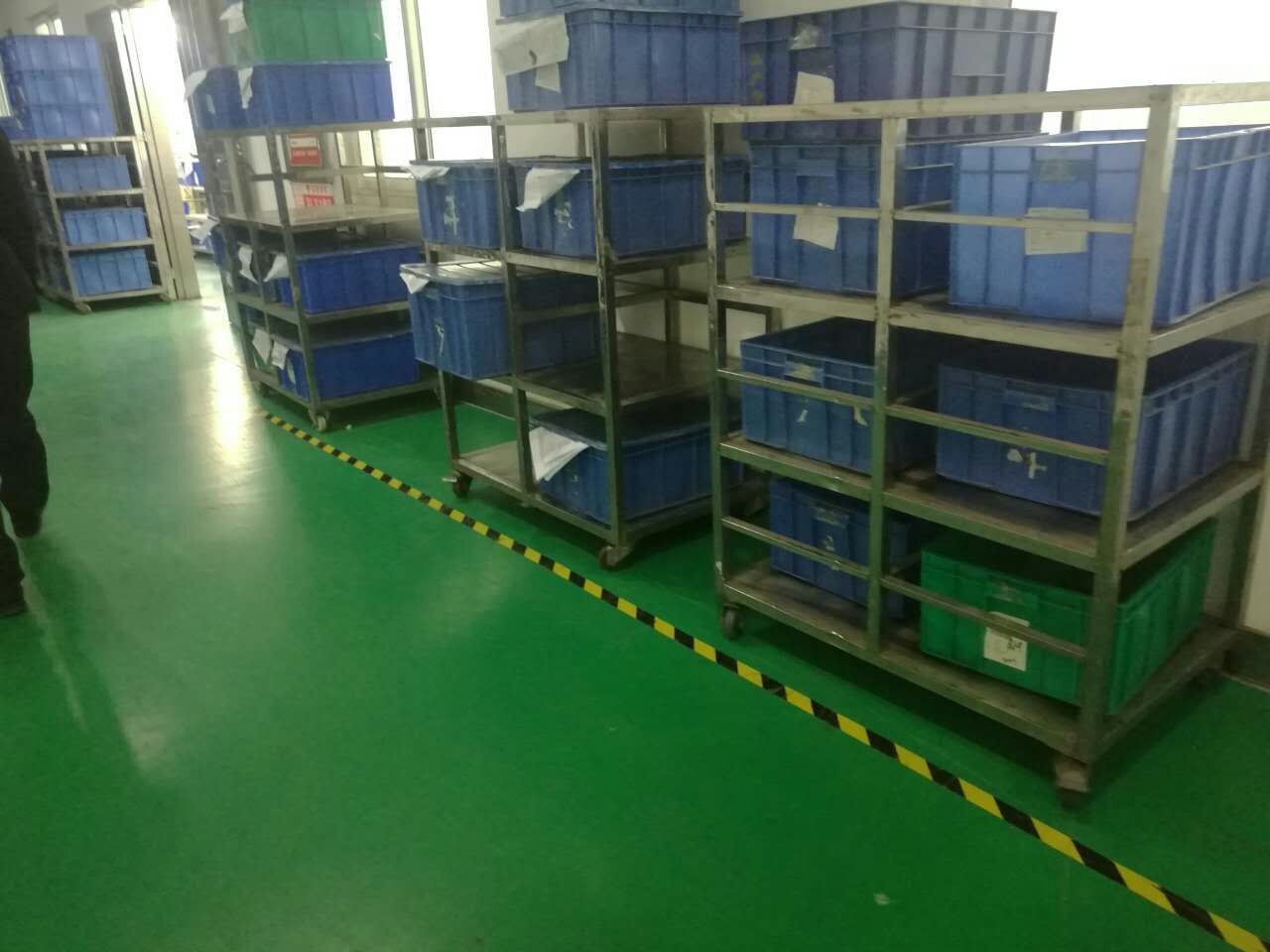 pvc industrial floor used in warehouse